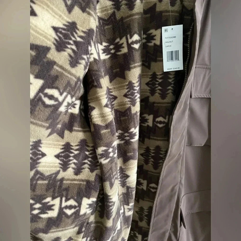 Weatherproof Vintage Brown Jacket with Pockets Size Large Men - Picture 8 of 10